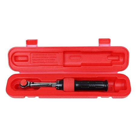 Click-Style Torque Wrench,50-250 In/Lb,3/8 Dr